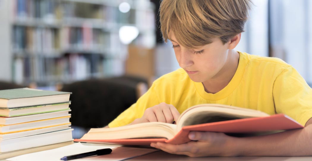 Children reading